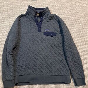 Patagonia Quilted Pullover in Gray